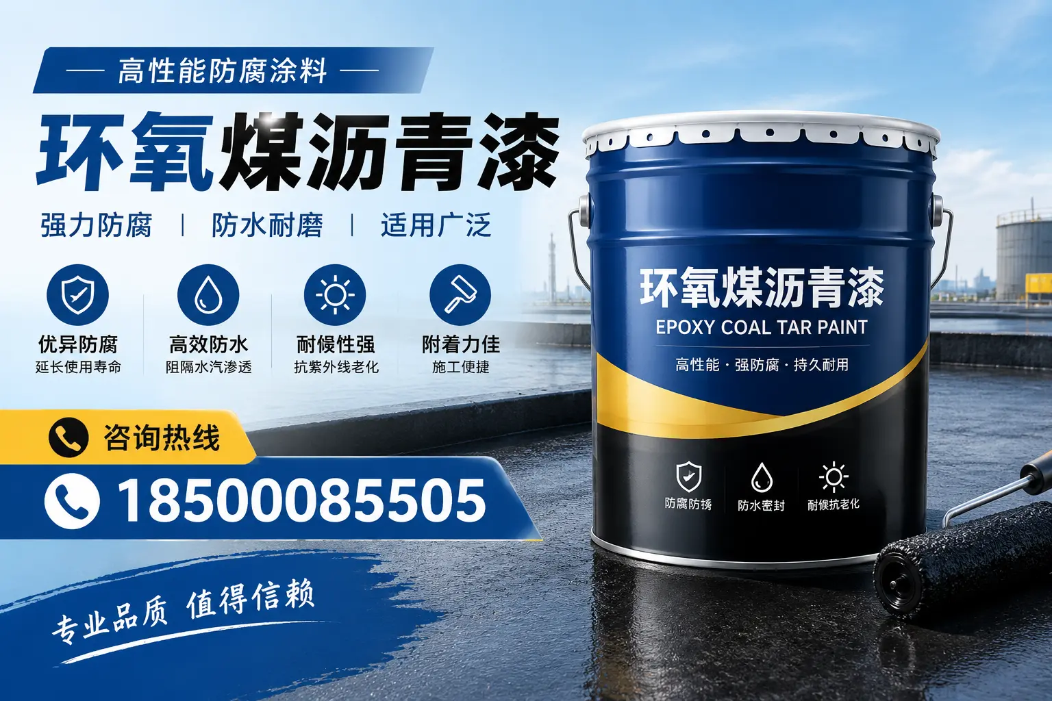 环氧煤沥青漆的主要成分与功能,玉树用户深度了解